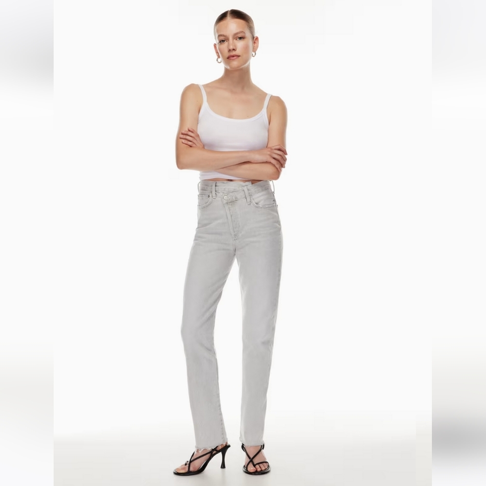 NWT AGOLDE Criss Cross Straight size 24
